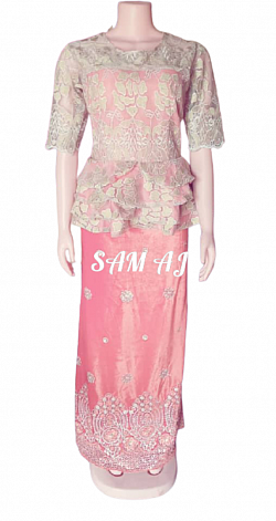 Three layers female top with wrapper