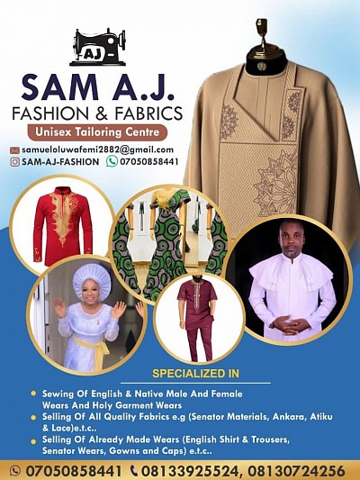 SAM AJ FASHION & FABRICS