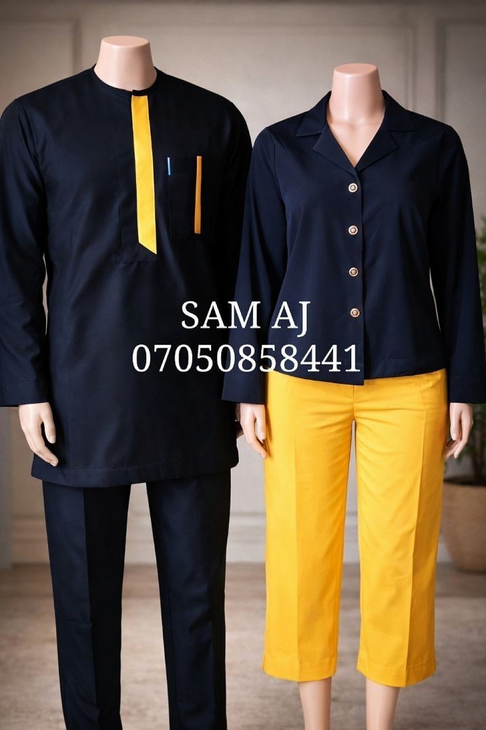 2 piece wear for male and female