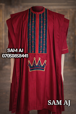 Wine Agbada