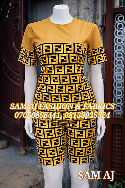 2 piece of top and short