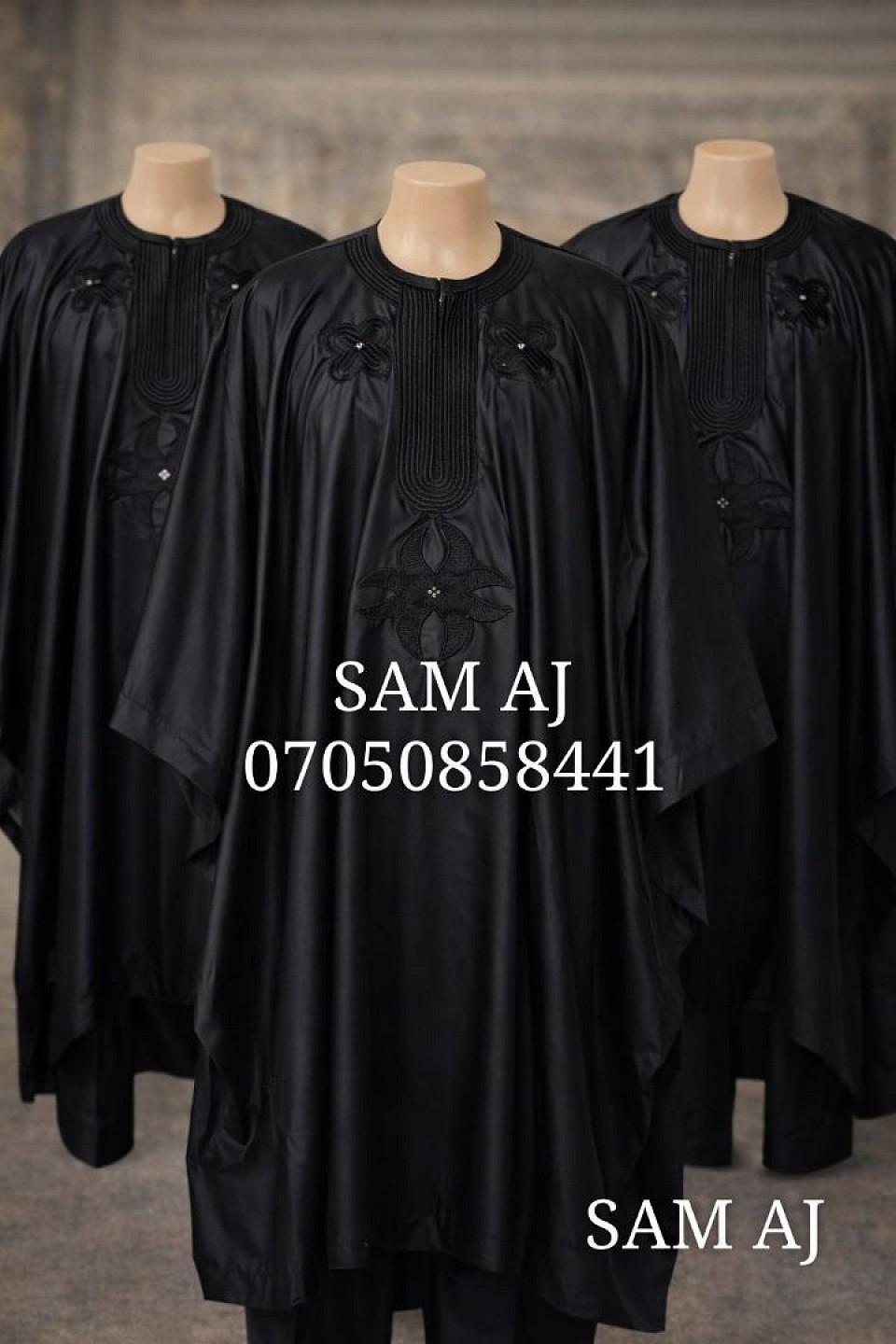 Agbada for groomsmen.