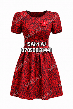 Ruffles gown