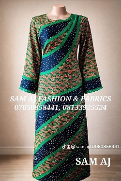 A-line gown
