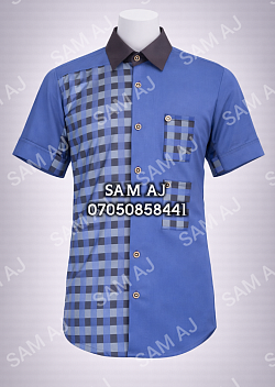 Plane and patterns shirt